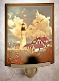 Portland Head Lighthouse Colored Lithophane Night Light