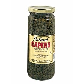 Roland Nonpareille Capers, 16 oz