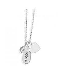 MMA Silver - 18 inch Quartz Bead and Multicharm Necklace