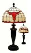Texas Longhorns Tiffany Desk/Table Lamp (12x24)