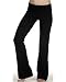 Bella Cotton Spandex Fitness Yoga Pant - Black 810 Large