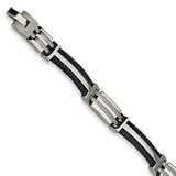 Titanium Black Plating Bracelet TBB133-8.5