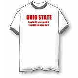 Ohio State Stinks Ringer T-Shirt