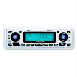 MR-40W AM FM CD MP3 WMA Marine Stereo w USB Port by