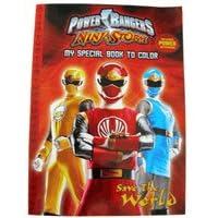 Power Ranger Coloring Activity Book :Giganti book to color by 
