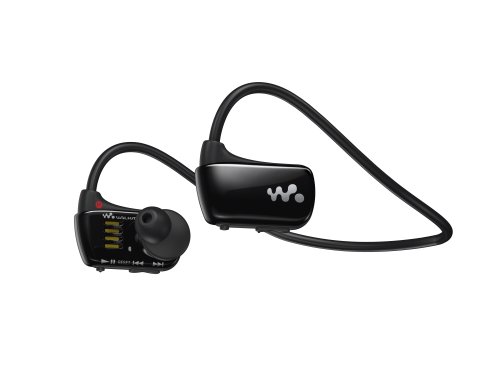 Sony NWZW273 4 GB Waterproof Walkman Sports MP3 Player (Black) B00BVUBS36