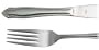 Farberware Vienna 44-Piece Flatware Set, Service for 8