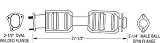 MagnaFlow 23388 Direct Fit Catalytic Converter (Non CARB compliant)