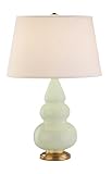 244X - Robert Abbey Lighting- Small Triple Gourd Lamp Pistachio Green