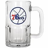 NBA Philadelphia 76ers 20-Ounce Root Beer Style Mug - Primary Logo