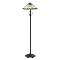 Greely Floor Lamp with Stained Glass Shade