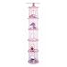 Whitmor 6405-1526-PINK Youth Soft Storage Hanging Store-all Organizer, Pink