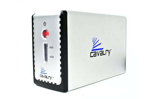 Cavalry Storage CADB-U32 Series 1.5 TB USB 2-bay JBOD Personal Disk Array CADB01AU32