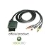 Official Original Microsoft Xbox 360 Composite AV Cable (with switch) for Xbox 360