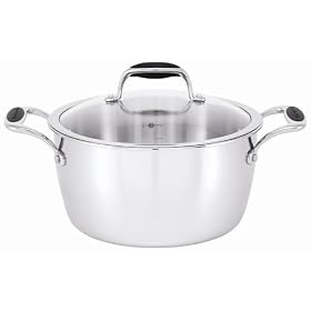 Marco Pierre White - Stainless Steel Casserole with Lid 20cm