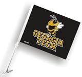 Georgia Tech Yellow Jackets Car Flag - College Athletics Sports Merchandise