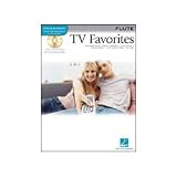 Hal Leonard TV Favorites for Flute Instrumental Folio Book and CD