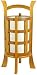 Zen Simple Asian Décor Lighting -1.5ft. Kharbarosk Japanese Paper Lantern Oriental Table Lamp - Honey