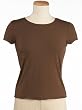 Anne Klein Women's Short Sleeve Pearl Edge Tee