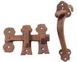 Gate Hardware: Gate Latch & Handle 5" x 7 5/8"