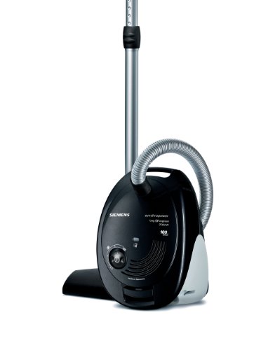 Siemens VS06G2510 Bodenstaubsauger bag und bagless 2500 Watt Oberschale schwarz transluzent
