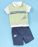 Pooh Baby Boy 3-Piece Vest Set