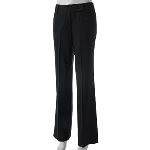 Larry Levine Flat Front Dress Pants