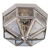 Classic 3-Light Flush Mount - Country Stone