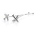 Viski 3771 Irving Stainless Steel Airplane Stir Sticks, Set of 2