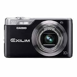 Casio Exilim EX-H5BK 12MP Digital Camera with 10x Zoom with CCD Shift Stabilization and 2.7 inch LCD (Black)