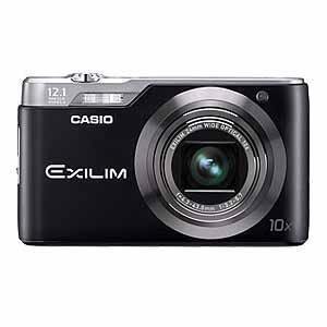 Casio Exilim EX-H5BK 12MP Digital Camera with 10x Zoom with CCD Shift Stabilization and 2.7 inch LCD (Black)