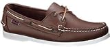 Men's Sebago DOCKSIDES Non-Slip Boat Shoes BROWN 9 WW