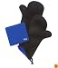 Kitchen Grips 3-Piece Set with Oven Mitts and Table Trivet, Royal Blue