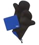 Kitchen Grips 3-Piece Set with Oven Mitts and Table Trivet, Royal Blue