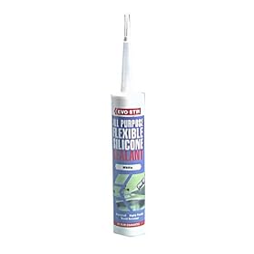 Evostik A/P FLEX SILICONE SEAL - WHITE  112902