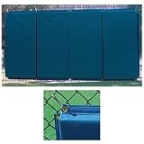 Athletic Connection Folding Backstop Padding 4feet x 12feet, Backstops, Field Equipment