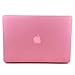 HDE MacBook Air 13 inch Case - Hard Shell Cover Keyboard Skin Fits Previous Generations A1466 A1369 (2008-2017) - Pink