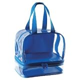 Clear Lunch Bag - Blue