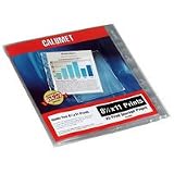 Two 8.5x11 Archival Protective Pages (25 Sheets)