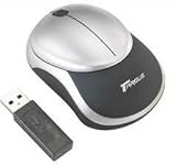 Review Targus AMW07EU / Targus Notebook Stow-N-Go Mouse - Mouse - optical - wireless - RF - USB wireless receiver - black, silver