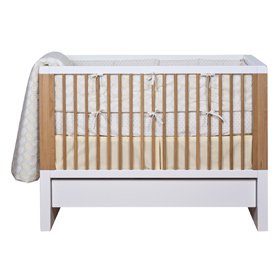 Chick Crib Set - Blue (Organic Cotton)
