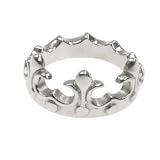 316L Stainless Steel Ring Width: 4mm