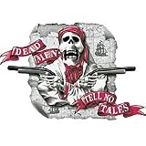 Pirate-Dead Men/No Tales Adult T-Shirt