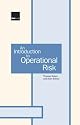 An Introduction to Operational Risk
