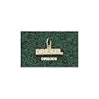 Drexel Univ "Drexel" 1/8" Charm/Pendant