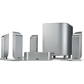 Infinity Total Solutions TSS-1200 - Home theater speaker system - platinum