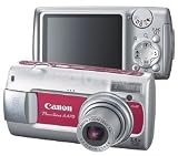 Canon PowerShot A470 7.1 MP Digital Camera with 3.4x Optical Zoom (Red)