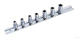 Pro-Auto 1/4"(6.35)DR.7PC.ソケットハンガーセット(ミリ)6PT 101-21M