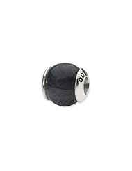 Sterling Silver Blue Coral Stone Charm
