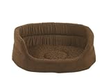 Dog Slumber Bed - Dalesway Chocolate Brown Slumber Bed 61cm-24